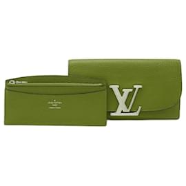 Louis Vuitton-Louis Vuitton Parnasea Portefeuil Vivienne Leather Wallet-Fuschia