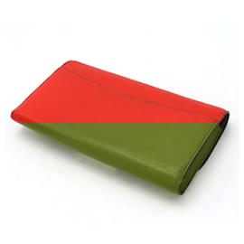 Louis Vuitton-Louis Vuitton Parnasea Portefeuil Vivienne Leather Wallet-Fuschia