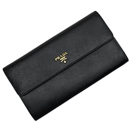 Prada-Pochette en cuir noir Prada-Noir