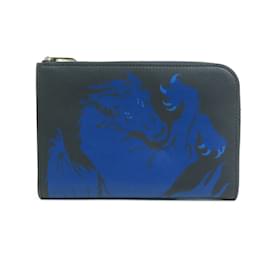Hermès-Hermes Compact Wallet Remix Duo Chimer-Blue