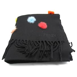Fendi-Fendi Black Scarf-Black