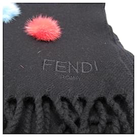 Fendi-Fendi Black Scarf-Black