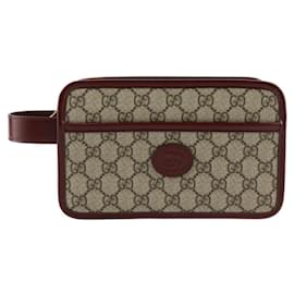 Gucci-Sac Second Interlocking G de Gucci-Marron,Beige