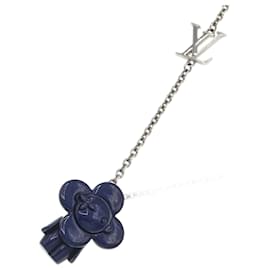 Louis Vuitton-Louis Vuitton Necklace Pendant Vivienne MP3194-Silvery,Navy blue