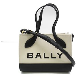 Bally 2-Way Shoulder Bag BAR KEEP ON XS Beige