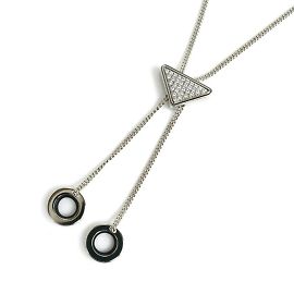 Prada Messing Kristall Schmuck Halskette Andere