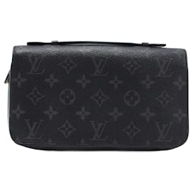 Louis Vuitton-Louis Vuitton Monogram Eclipse Zippy XL Long Wallet-Monogram