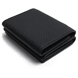 Fendi-Fendi FF Trifold Wallet-Black