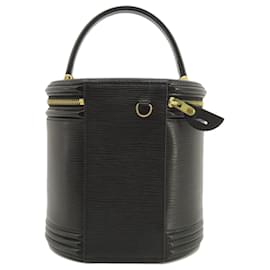 Louis Vuitton-Louis Vuitton M48032 Cannes Vanity Noir Handbag-Black