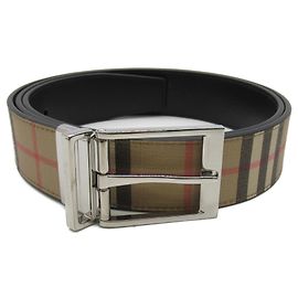 Beige Baumwollgürtel von Burberry Beige