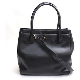 Chanel Bolso de Hombro 2Way Línea Ejecutiva Negro A15201 Negro