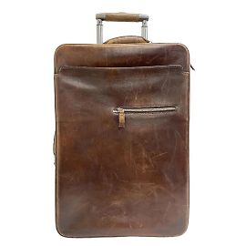 Berluti Formula 1000 Trolley Carry Bag Brown