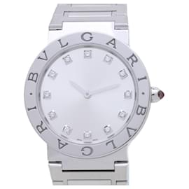 Bulgari-Bvlgari 103696 BB33S 12P Diamond Stainless Steel Boys' Watch-Other