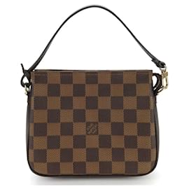 Louis Vuitton-Pochette en toile Damier Louis Vuitton-Damier ebène