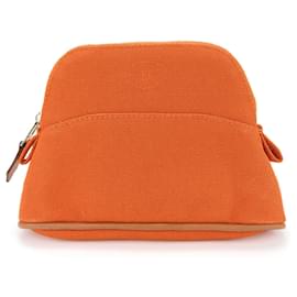 Hermès-Pochette en coton Bolide d'Hermès en orange-Orange