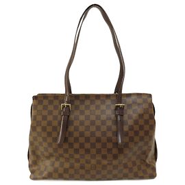 Borsa tote Chelsea Damier Ebene Louis Vuitton Damier ebene