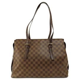 Louis Vuitton-Louis Vuitton Chelsea Damier Ebene Tote Bag-Damier ebene