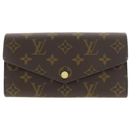 Louis Vuitton-Louis Vuitton Monogram Fuchsia Long Wallet-Fuschia,Monogram
