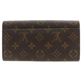 Louis Vuitton-Louis Vuitton Monogram Fuchsia Long Wallet-Fuschia,Monogram