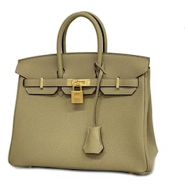 Hermès-Hermes Birkin 25 Handbag in Togo Leather-Other