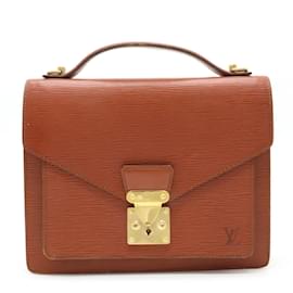 Louis Vuitton-Louis Vuitton Epi Monceau Handbag-Brown