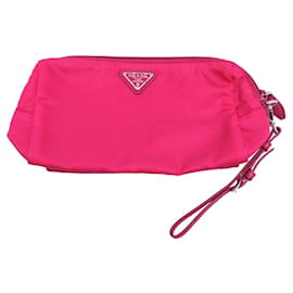 Prada-Pochette en nylon rose Prada 1NE693-Rose