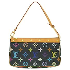 Louis Vuitton-Pochette Monogram Multicolore Louis Vuitton-Noir