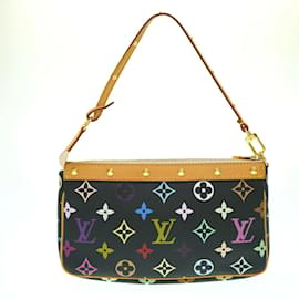 Louis Vuitton-Pochette Monogram Multicolore Louis Vuitton-Noir