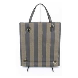 Fendi-Fendi Pequin Khaki Shoulder Bag-Khaki