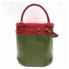 Louis Vuitton-Louis Vuitton Epi Cannes Handbag-Red