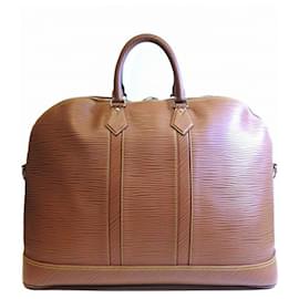 Louis Vuitton-Louis Vuitton Epi Alma Travel GM Handbag-Brown