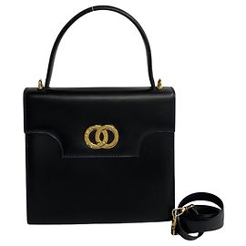 Céline Borsa a mano 2 in 1 in pelle di vitello blu navy Celine Blu navy