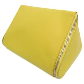 Bottega Veneta-Pochette en cuir jaune Bottega Veneta-Jaune