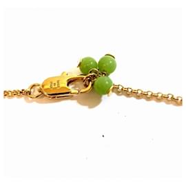 Fendi-Fendi Light Green and White Charm Bracelet-White,Light green