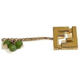 Fendi-Fendi Light Green and White Charm Bracelet-White,Light green
