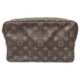 Louis Vuitton-Sac à main Louis Vuitton Monogram Truth Toilette 28-Marron,Monogramme