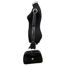 Versace-Bolsa de hardware com logo Medusa da Versace-Preto