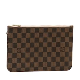 Louis Vuitton-Pochete Louis Vuitton Damier Neverfull MM-Marrom