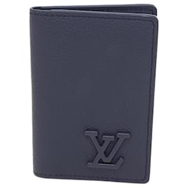 Louis Vuitton-Louis Vuitton Organizer de Poche Marine Aerogram Card Case-Other