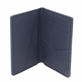 Louis Vuitton-Louis Vuitton Organizer de Poche Marine Aerogram Card Case-Other