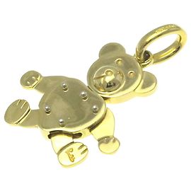 Colar com pingente de urso Pomellato Dourado
