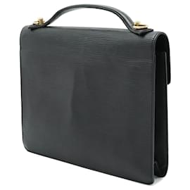 Louis Vuitton-Louis Vuitton Epi Monceau Second Bag-Black