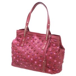 Jimmy Choo Star Studs Tote Bag Brown