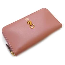 Fendi-Fendi By the Way Long Wallet-Pink
