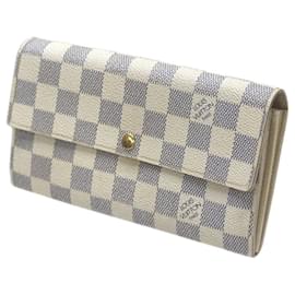 Louis Vuitton-Louis Vuitton Damier Azur Long Wallet-Other