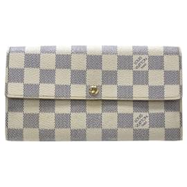 Louis Vuitton-Louis Vuitton Damier Azur Long Wallet-Other