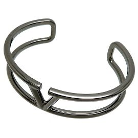 Valentino Garavani V Signature Metal Men's Bangle Other