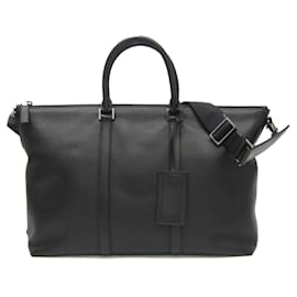 Prada-Prada 2VG013 Men's Leather Handbag-Black