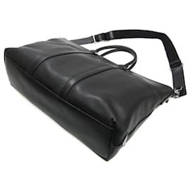 Prada-Prada 2VG013 Men's Leather Handbag-Black