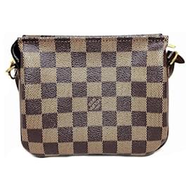 Louis Vuitton-Pochette de maquillage Louis Vuitton Damier Truth-Marron,Damier ebène